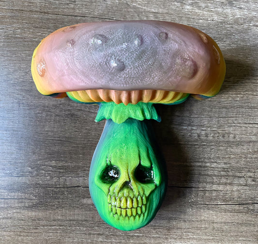 Small Skull Mushroom Shelf