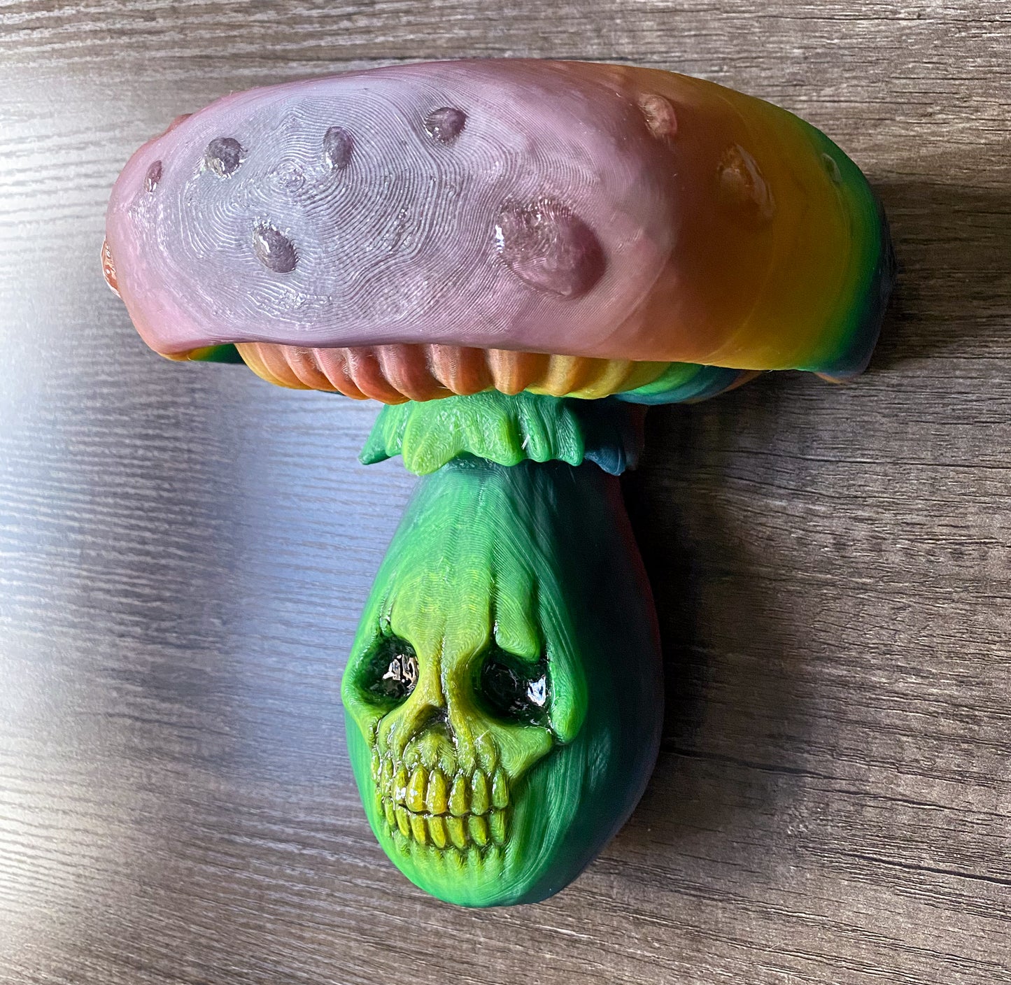 Small Skull Mushroom Shelf