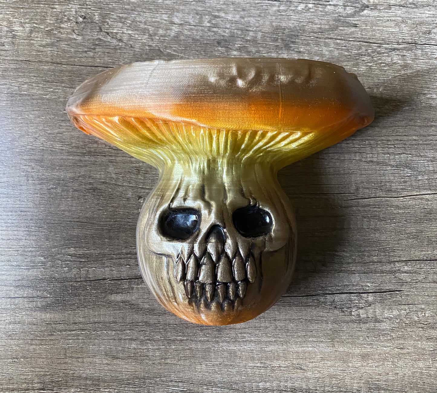 Medium Skull Mushroom Shelf