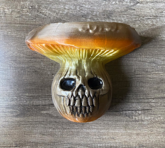 Medium Skull Mushroom Shelf